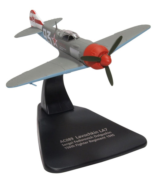 Oxford Diecast Lavochkin LA7 Sergei Federovich Dolgushin - 156 Fighter AC089