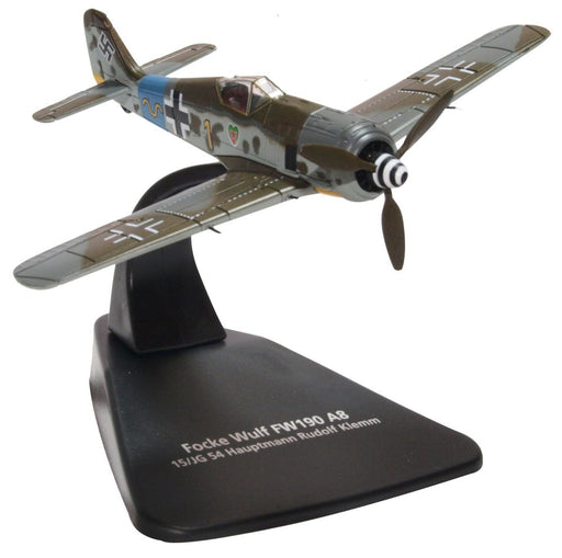 Oxford Diecast Focke Wulf 190a 15/jg 54, Hauptmann Rudolf Klemm AC090