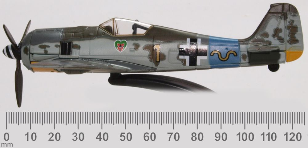 Oxford Diecast Focke Wulf 190a 15/jg 54, Hauptmann Rudolf Klemm AC090