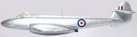 Oxford Diecast Gloster Meteor 5897M RAF Hednesford Staffs AC095