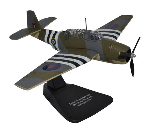 Oxford Diecast Grumman Avenger J2490, 855 Sqn Hawkinge  FAA June 19 AC099