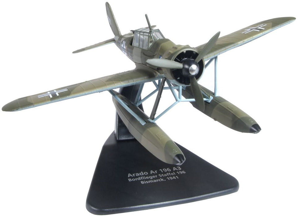 Oxford Diecast Arado 196 Bordflieger Staffel Bismarck 1941