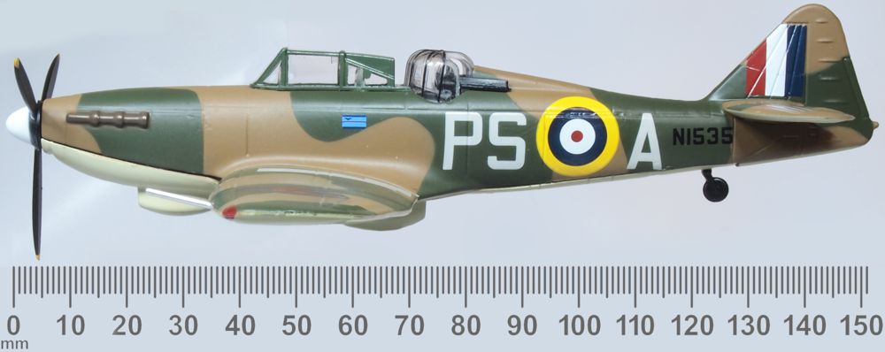 Oxford Diecast Boulton Paul Defiant 264 Squadron RAF Hornchurch 1940