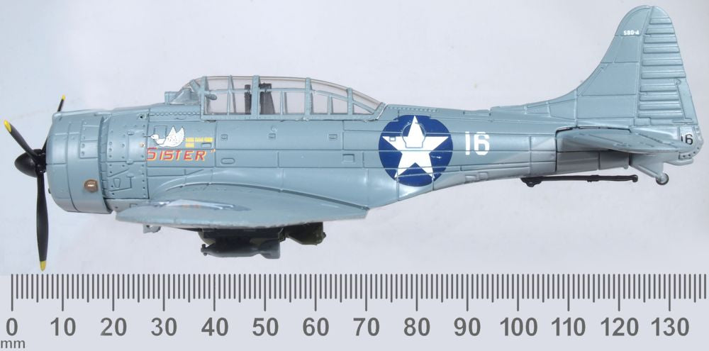 Oxford Diecast Douglas Dauntless VMSB-233 Sister Guadalcanal 1943