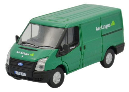 Oxford Diecast Aer Lingus Transit Van Green - 1:76 Scale AL002