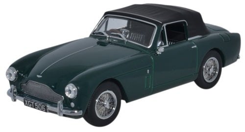 Oxford Diecast Aston Martin DB2 MkIII DHC DDark British Racing Green - AMDB2002