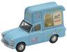 OXFORD DIECAST ANG014 Tonibell Blue Oxford Commercials 1:43 Scale Model Ice Cream Theme
