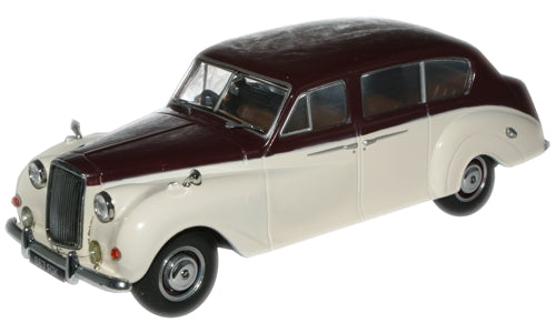 Oxford Diecast Maroon/Old English White Princess (Late) - 1:43 Scale AP005