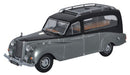 Oxford Diecast Austin Princess Hearse Black and Silver - 1:43 Scale APH003