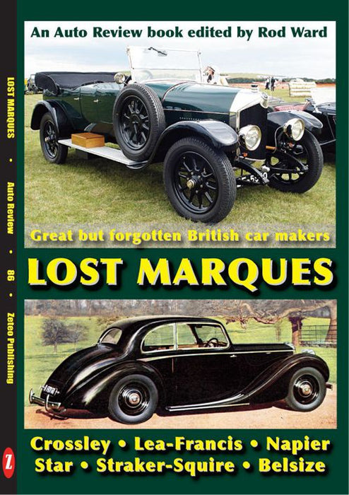 Auto Review AR86 Lost Marques forgotten British car makers By Rod Ward AR86