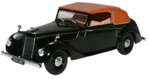 Oxford Diecast Armstrong Siddeley Hurricane Closed Black - 1:43 Scale ASH004