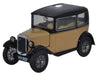 Oxford Diecast Austin Seven RN Saloon Fawn - 1:43 Scale ASS001