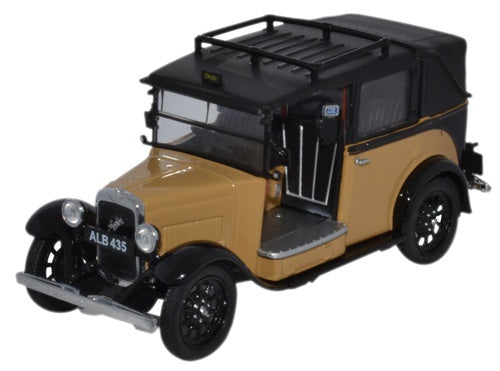 Oxford Diecast Austin Low Loader Taxi Fawn - 1:43 Scale AT007