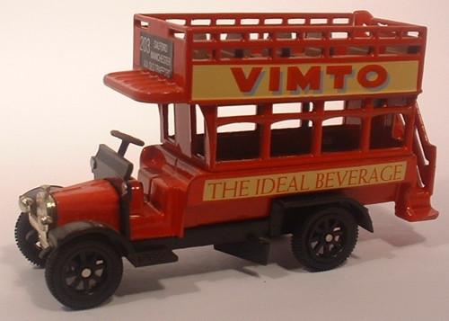 OXFORD DIECAST B008 Vimto Oxford Original Bus 1:76 Scale Model Omnibus Theme