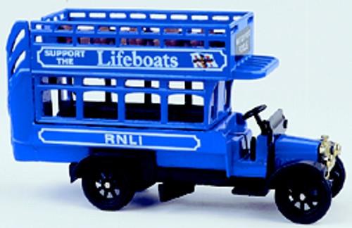 OXFORD DIECAST B024 RNLI Oxford Original Bus 1:76 Scale Model Omnibus Theme