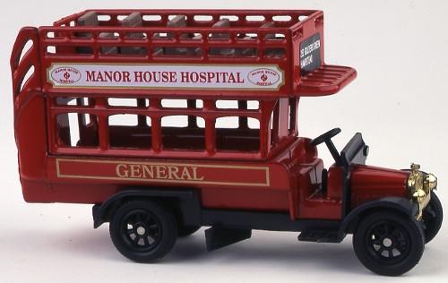 OXFORD DIECAST B028 Manor House Oxford Original Bus 1:76 Scale Model Omnibus Theme