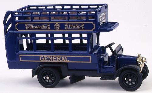 OXFORD DIECAST B029 Golden Anniversary Oxford Original Bus 1:76 Scale Model Omnibus Theme