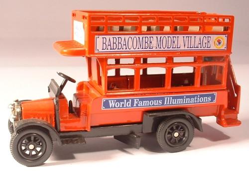 OXFORD DIECAST B037 Babbacombe Oxford Original Bus 1:76 Scale Model Omnibus Theme