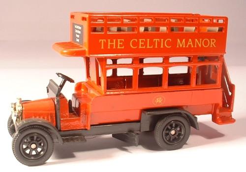 OXFORD DIECAST B047 Celtic Manor Oxford Original Bus 1:76 Scale Model Omnibus Theme