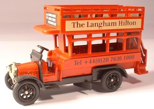OXFORD DIECAST B064 Langham Hilton Oxford Original Bus 1:76 Scale Model Omnibus Theme