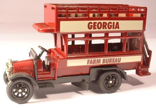 OXFORD DIECAST B067U Georgia Farm Oxford Original Bus 1:76 Scale Model Omnibus Theme