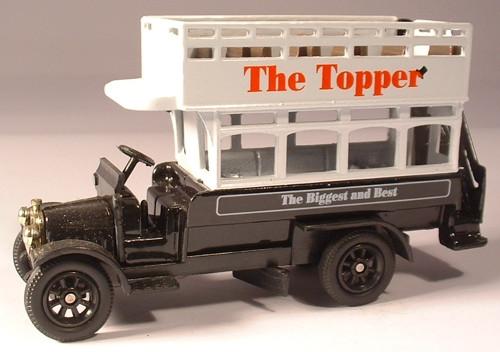 OXFORD DIECAST B068 Nottingaham Topper Oxford Original Bus 1:76 Scale Model Omnibus Theme