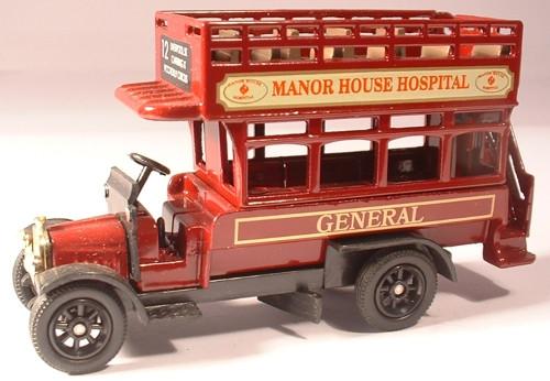 OXFORD DIECAST B073 Manor House Oxford Original Bus 1:76 Scale Model Omnibus Theme