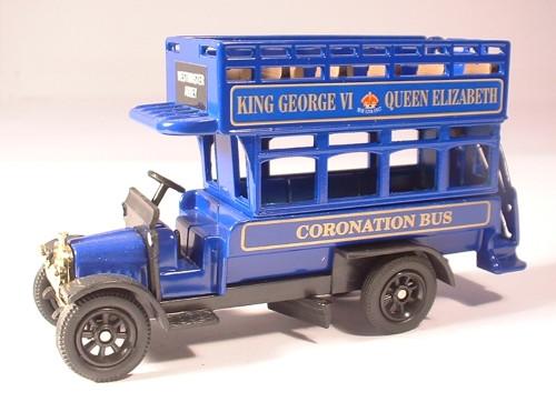 OXFORD DIECAST B077 Queen Mother Oxford Original Bus 1:76 Scale Model Omnibus Theme