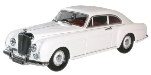 Oxford Diecast Olympic White Bentley Continental - 1:43 Scale BCF003
