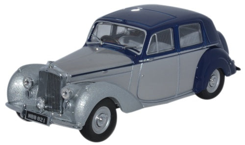 Oxford Diecast Bentley Mkvi Midnight Blue Shell Grey BN6004