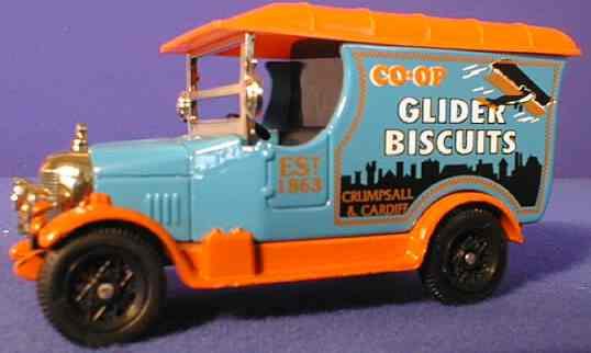 OXFORD DIECAST BULL080 Gilder Biscuits (Co-op) Oxford Originals Non Scale Model 