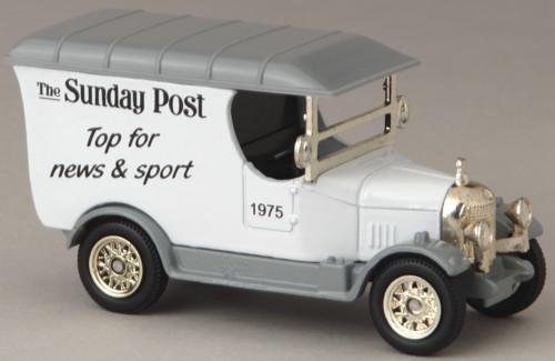 OXFORD DIECAST BULL207G Sunday Post Oxford Originals Non Scale Model 