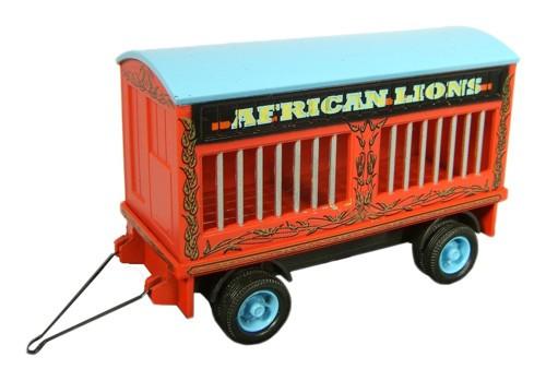 OXFORD DIECAST CH016A Lion Trailer Chipperfield 1:76 Scale Model Circus Theme