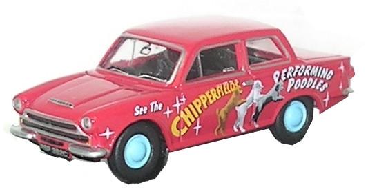 OXFORD DIECAST CH022 Chipperfield Performing Poodles Chipperfield 1:76 Scale Model Circus Theme