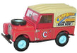 OXFORD DIECAST CH024 Chipperfield Land Rover 88 inch Chipperfield 1:76 Scale Model Circus Theme