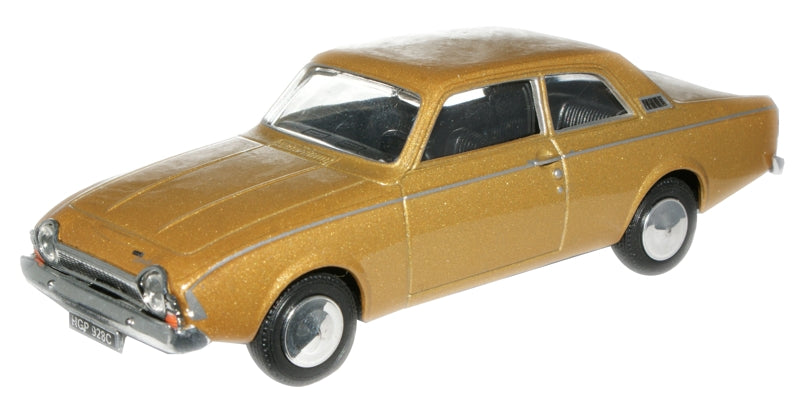 Cararama Ford Corsair Amber Gold - 1:43 Scale CR023