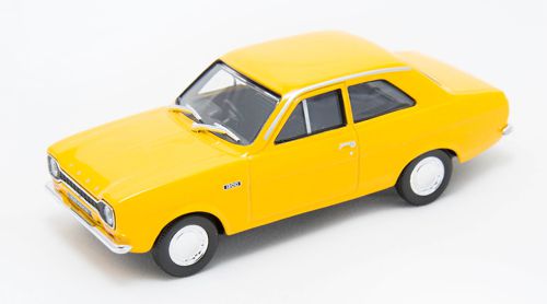 Cararama Ford Escort Mk1 Daytona Yellow CR048