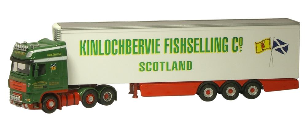 OXFORD DIECAST DAF02FR Kinlochbervie DAF Fridge Oxford Haulage 1:76 Scale Model 