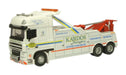 OXFORD DIECAST DAF02REC Kardos DAF Recovery Oxford Haulage 1:76 Scale Model Breakdown Theme