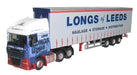 OXFORD DIECAST DAF07CS Longs of Leeds DAF 105 Oxford Haulage 1:76 Scale Model 