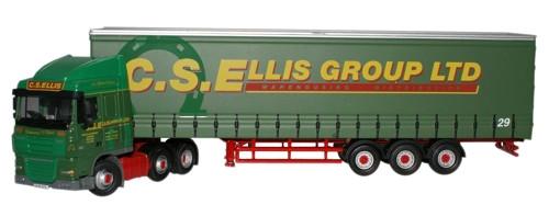 OXFORD DIECAST DAF10CS C S Ellis DAF 105 Oxford Haulage 1:76 Scale Model 