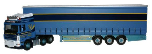 OXFORD DIECAST DAF13CS DAF 105 (SC) Curtainside A F Davison Oxford Haulage 1:76 Scale Model 