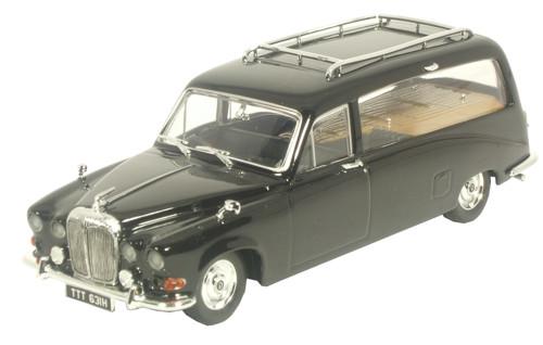 OXFORD DIECAST DS002 Daimler DS420 Black Hearse Oxford Automobile 1:43 Scale Model Hearses Theme