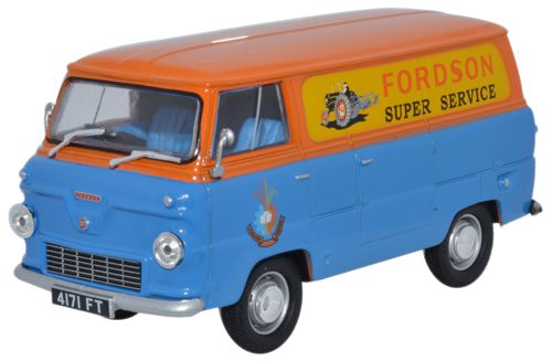Oxford Diecast Ford 400E Van Fordson Tractors - 1:43 Scale FDE011