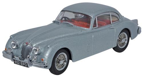 OXFORD DIECAST JAGXK150007 Jaguar XK150 Fixed Head Coupe Mist Grey 1:43 Scale Model 