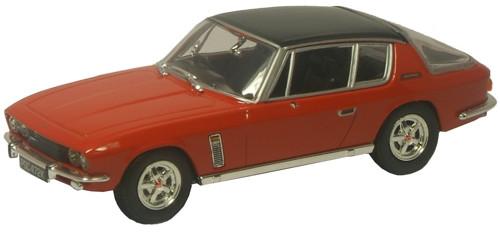 OXFORD DIECAST JI003 Jensen Interceptor Flag Red Series III Oxford Automobile 1:43 Scale Model 