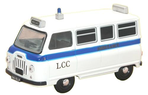 OXFORD DIECAST JM004 Ambulance Oxford Commercials 1:43 Scale Model Ambulance Theme