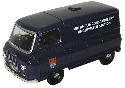 OXFORD DIECAST JM010 Mid Anglia Police Oxford Commercials 1:43 Scale Model Police Theme