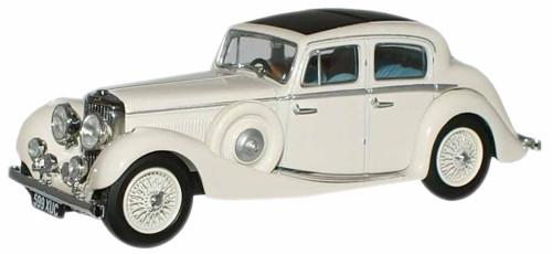 OXFORD DIECAST JSS001 Cream  SS Jaguar  2.5 Saloon Oxford Automobile 1:43 Scale Model 