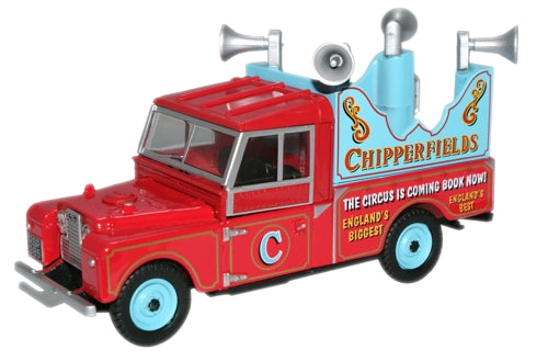 Oxford Diecast Chipperfield Land Rover 109 Speakers - 1:43 Scale LAN1109007